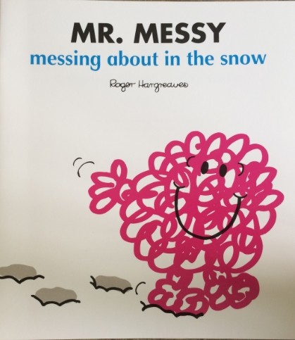 Mr.messy-messing about in the snow