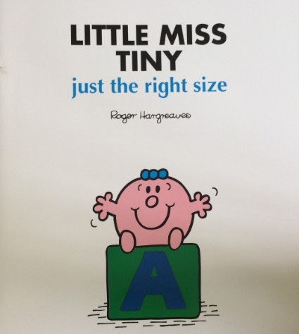 Little Miss-just the right size