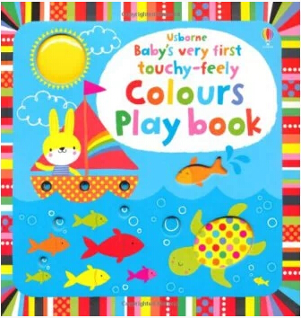 baby's  very first colors play book