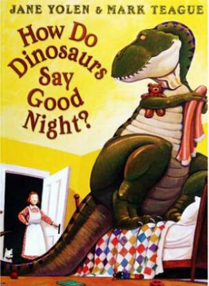 how do dinosaurs say good night