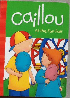 Caillou at the fun fair