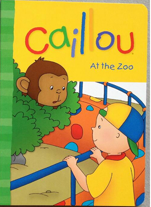 Caillou at the zoo