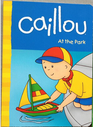 Caillou at the park