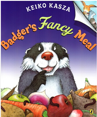 Badger's fancy meal
