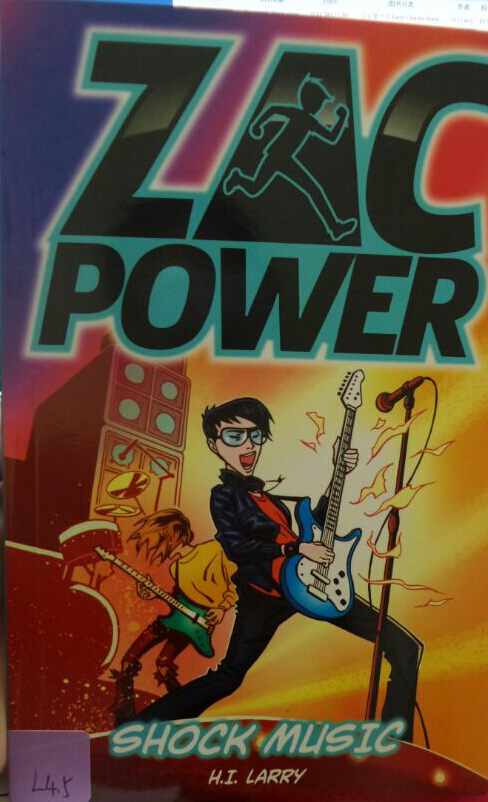Zac power: Shock music  L4.5