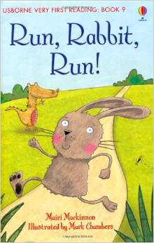 Usborne Very First Reading：Run Rabbit Run