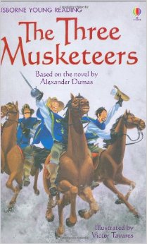 Usborne young reader: The Three Musketeers L4.8