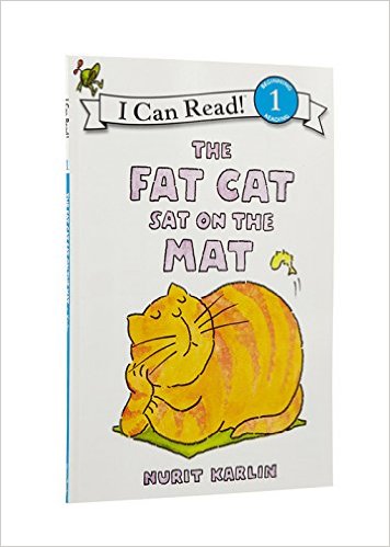 I can read : The Fat Cat Sat on the Mat L1.9