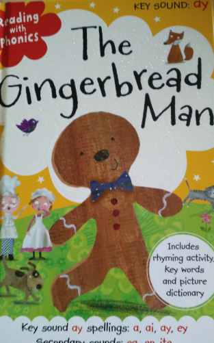 Reading With Phonics Gingerbread Man