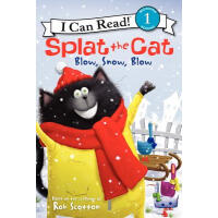 I  Can Read：Splat the Cat Blow Snow Blow  L2.0
