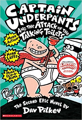 Captain Underpants:Attack of the Talking Toilets  L4.7