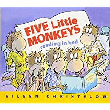 Five Little Monkeys Reading in Bed L1.9