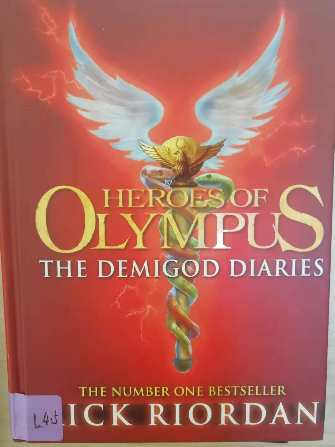 Heroes of Olympus the demigod diaries  4.5